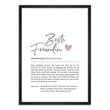 Himmelsflüsterer - Definition Poster & Kunstdrucke | Beste Freundin Geschenke | Wandbilder Wohnzimmer | Geschenk Beste Freundin Geburtstag | Wanddeko Deko Wohnzimmer | DINA A4 ohne R