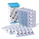Solong Tattoo Nadeln (50Pcs Mixed RL RM M1) Tattoo Needles # 10 Standard Einweg sterilisierte professionelle Sicherheitspatronen Tattoo Künstler Liner 50Pcs Standard Pack EN02D-50KIT-H