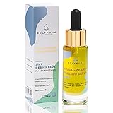 SolyPure Cosmetics Hyaluron Serum – Patentierte 3in1 Gesichts-Pflege 30ml – Peeling + Hyaluronsäure bis zu 10x mehr dank Hyalu-Pearls – Anti-Aging – Argan-Öl – Jojoba-Öl + Vitamin-E