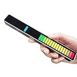 Yokbeer RGB LED Light Sound Control Pickup Rhythm Light Auto und Home Music Light Bunte Energiesparlampe mit Leuchtröhre (Color : Silver, Size : USB Powered)