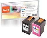 Peach H302 Spar Pack Druckköpfe XL (BK, C) ersetzt HP No. 302XL, F6U68AE, F6U67AE für z.B. HP OfficeJet 3830, HP OfficeJet 3831, HP OfficeJet 3833, HP DeskJet 3630, HP Envy 4527 e-All-in-O