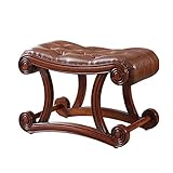 XJYJF Europäischer Antike Sofa-Hocker, Wohnzimmer Fußbank Couchtisch Bank amerikanischer Schuh Hocker 20,9 * 11,8 * 16.5