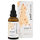 99% Natürliches Vitamin C & Hyaluron Serum ● hergestellt in Großbritannien ● Dermaroller geeignet ● Anti-Age & Anti-Falten ● Hochdosiert ● Vegan ● 50