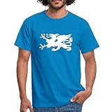 Spreadshirt Hansestadt Rostock HRO Stadtwappen Männer T-Shirt, XXL, Royalb