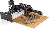 NEJE Graviermaschine Master 2S 20W, CNC-Router Gravierwerkzeug für Metall und Holz 170x170mm DIY Größter Gravierbereich Lightburn GRBL App-Steuerung