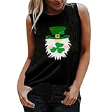 Knopfleiste Rundhals Basic Bluse Tasche Batwing Rundkragen Bluse Hemd Lose Langarmshirt Tops Gänseblümchen Drucken Oberteil Tuniken Elegant Longshirt T-Shirt(#0103-06-A34, XXL)