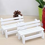 Gartengeräte 2 STÜCKE Dekoration Handgemachter Stuhl Handgefertigte Holz Kleinen Stuhl Kreative Heimat Holz Ornamente Micro-Landschaft Ornamente für Gartenarbeit im Freien und I