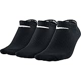 Nike Performance Socken Socken Lightweight No Show 3er Pack, SX4705-001, Schwarz (Black/White), Gr. 38 - 42 (M)