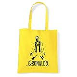 Art T-shirt, Shoulder Cristiano R. 7, Shopper, Meer, c-ronaldo-bag-ylw, Gelb, c-ronaldo-bag-ylw Einheitsgröß