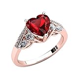 Luxuriöser Ring for Frauen Böhmischen Retro Vintage Schmuck, die beliebtesten Ringe von 2021, Frauen Infinity Kristall Schmuck Viktorianische Stil Ringe for Mädchen Engagement Ehering (Rose Gold, 6) N