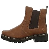 Rieker Damen Z34K1 Chelsea-Stiefel, braun, 40 EU