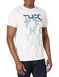 Fifth Sun Herren Tottenham Gradient T-Shirt, Weiß,