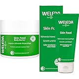 WELEDA Skin Food Body Butter vegane Körperpflege, (1 x 150 ml) & Hautcreme Skin Food, reichhaltige Naturkosmetik Körpercreme zur Pflege von Haut an Füßen, Händen und Ellenbogen (1 x 75 ml)