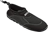 BECO Badeschuhe / Surfschuhe für Damen und Herren schwarz 46