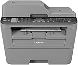 Brother MFC-L2700DN Monolaser-Multifunktionsdrucker (Drucken, scannen, kopieren, faxen, 2.400x600 dpi, USB 2.0 Hi-Speed, Duplex) g