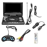conpoir 7,8 Zoll 16: 9 Breitbild 270 ° drehbarer LCD-Bildschirm Home Car TV DVD-Player Tragbarer VCD MP3-Viewer mit Spielfunk