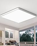 LED Deckenleuchte, Zemty 36W Deckenlampe Badezimmer 3240LM 6500K LED Deckenleuchte Neutralweiß Ø30CM Deckenlampe flach IP44 Badlampe Decke für Flur, Schlafzimmer, Keller, Balkon, Ultraslim 2.5