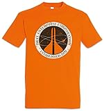 Urban Backwoods Drax Enterprise Corporation II Herren T-Shirt Orange Größe L