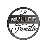 KadiRimo | 3d Name Familie Wanddeko aus Holz, selber gestalten, Geschenkidee Geschenk fü