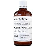 Klettenwurzelöl (100ml) - rein pflanzlich - natürliche Pflege für Haut, Haare und Wimpern von w