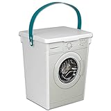 TW24 Waschpulver Box 5L Waschmittelbox Kunststoff Waschmittelbehälter für Pulver W
