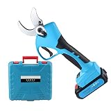 Elektrische Gartenschere,1050W Akku Astschneider Schere,40mm Garten Gartenschere Elektrische Astschere,Gartenschneidwerkzeug zum Beschneiden und Pfropfen von Obstbäumen, 2 Stück B