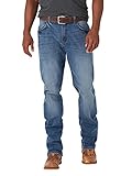 Wrangler Herren Retro Slim Straight Leg Jeans Holstein 36W x 34L