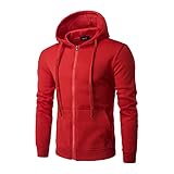 ZDDHOODY Herren Kapuzenpullover Kapuzenjacke Hoodie Slim Fit Moden Sweatshirt Langarm Pullover-Shirt mit Kapuze Sportjacke Outdoorjacke Herren Sweatjacke Hoodie Sweatshirt Kapuzenpulli W