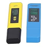 ROMACK Wasserqualitätstester, 0,01 PH Hochpräziser PH-Tester für Aquarium für Haushaltsw
