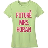 One Direction Unisex ONEDTEE15LSG03 T-Shirt, grün, L