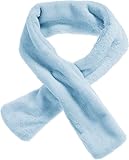 Schnizler Unisex Baby Kuschel-Fleece-Schal Steckschal, Blau (Bleu 17), One S