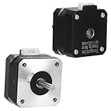 Weikeya 3D-Schrittmotor, Reduktionszahnräder Legierung machte Pin-Kabelauslass-Bühnenbeleuchtung