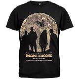 Imagine Dragons Night Visions 2013 Tour Soft T-Shirt Men Printed Casual Tee S