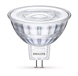 Philips 8718696710494 A+, LED 35W MR16 WW 36D ND Srt4, Plastik, 5 watts, GU5.3, Silber, 5.1 x 5.1 x 4.6