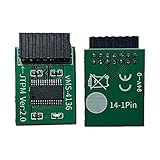 TPM-Modulkomponenten TPM 2.0 Verschlüsselungssicherheitsmodul, unterstützt Version 2.0, unterstützt 12-polig/14-polig/18-polig/20-polige Motherboards für MSI 14-polige LPC