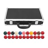 SXGKYY Billiard Ball Snooker Billard Ball Box Snooker Set Billard-Ball Mit Einem Gehalt Aufbewahrungsbehälter-Typ 22 Ball B