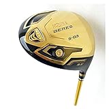 ZHBH New Golf Driver HONMA S-03 4 Star Gold Driver Clubs 9,5 oder 10,5 Loft Golfschläger Driver mit Graphit Golf S