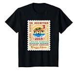 Kinder Vintage Stempel Palmen 3 Years Old Born 2019 3rd Birthday T-S