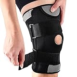 Kniebandage,Knieschoner,Knieschützer Schont,Kniebandage Patella,Sportbandage,rutschfeste Einstellbare,Verstellbare Knieorthese für Damen und Herren (XXXL)