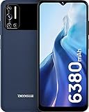 DOOGEE N40 Pro Smartphone ohne Vertrag, 6GB RAM/128GB Speicher Handy, 6380mAh Großer Akku 24W Schnelles Laden, 20MP Quad-Kamera, 6.52 Zoll Display Android 11 Octa-Core 4G Dual SIM Phone B