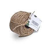 protanic Jute-Seil Naturband 5mm x 20m, Juteschnur (Bastel-, Dekoschnur)(Garten, Pflanzen, Bilder)