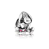 Pandora Disney Eeyore Winnie the Pooh Esel Charm aus Sterling Silber und Emaille, 791567EN80