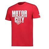 Fanatics NHL T-Shirt Detroit Red Wings Hometown Hockey Motor City Eishockey (XXL)
