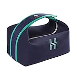 RouGan Kosmetiktasche Mode wasserdicht Leinwand Kosmetiktasche Große Kapazität Frauen Make up Aufbewahrungstasche Reise Tragbare Organizer Kulturbeutel Kulturtasche Damen (Color : B)