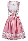 Stockerpoint Damen Dirndl Fidelia Kleid für besondere Anlässe, Flower-Rose, 36