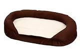 Karlie Liegebett Ortho Bed, oval, braun L: 100 cm B: 65 cm H: 24 cm b