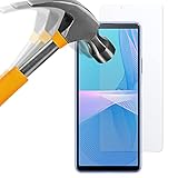 moodie Panzerglas für Sony Xperia 10 III Panzerglasfolie [2 Stück] VOLLFLÄCHIGE DISPLAYHAFTUNG - Premium Glasfolie Schutzfolie kompatibel mit Sony Xperia 10 III