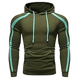 ZDDHOODY Herren Sweatshirt Kapuzenpullover Pullover Hoodie Sweatjacke Casual Streetwear Basic Style Herbst Winter Sport Oberteil Fitness Läuft Kapuzenpulli Gym Langarm Pullover Hoodies Langarm Top