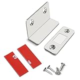 Moebel Schubladenmagnet Magnet Türschließer Möbelmagnet Türverschluss Selbstklebend Magnetverschluss Ultra Dünn Tür Magnet Schublade Magnetschnäpper Stark Haltekraft 3 kg Schranktüren und Schub