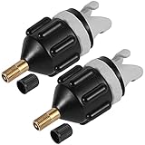 ALTcompluser 2 Stück SUP Pumpenadapter, Tragbarer SUP Ventiladapter, Luftpumpenzubehör für Kanu, Kajak, Aufblasbares Boot, Aufblasbare Liege, Standup Paddle B